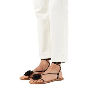 ALOHAS Black Strappy Sandals